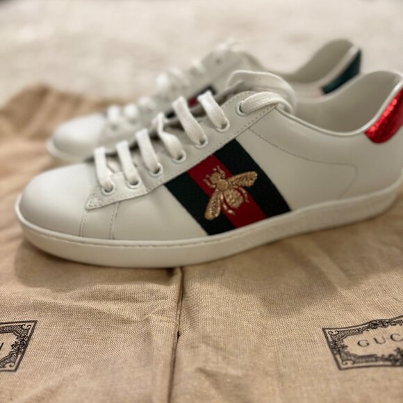 Gucci Ace Sneaker with Bee - Picture 4 of 7